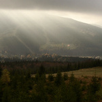 Krkonoše - Z lanovky na Medvědín