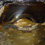 Zánik cvičné štoly v lomu Na Chlumu