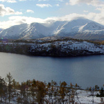 Jezero v horách