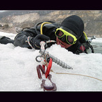 Potapanie pod ladom Lom Sutovo