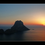Es Vedra II. - západ slunce