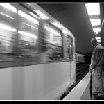 Momentka z pařížského metra