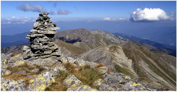 osamocená na vrcholu