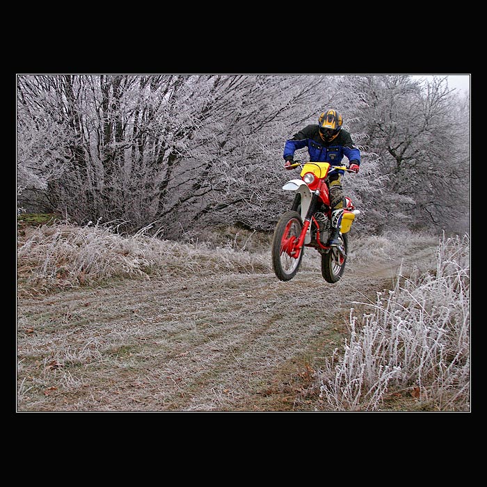 zimní projížďka