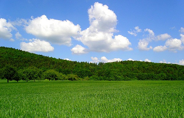 krajina s mraky