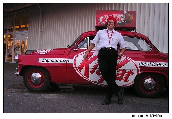 amerika na slovensku II: <BR><B>mister.KitKat</b>