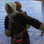 Tibeťanka s dieťaťom