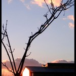 industriální západ sluníčka