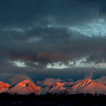 svítání v tatrách