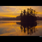 JH...svítání nad rybníkem II.