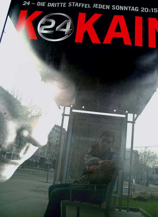 autoportret z cakania vo Viedni....