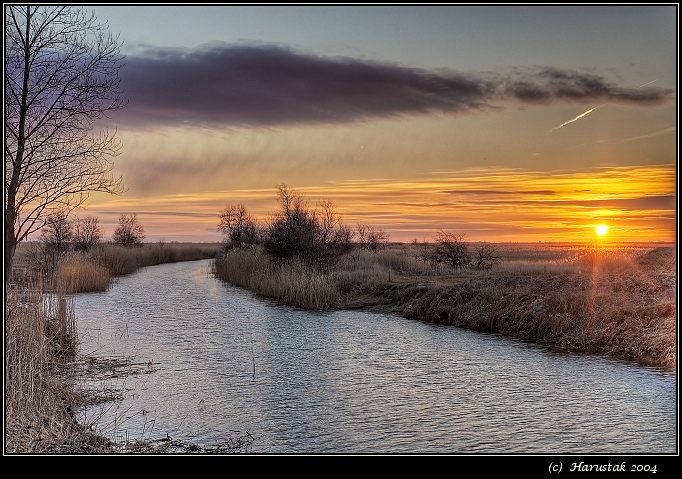 vychod slnka na Neusiedler See
