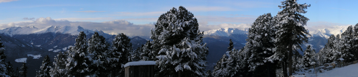 Panorama z Itálie