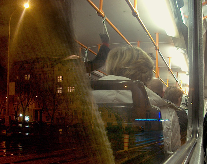 Prahu z tramvaje viděti...