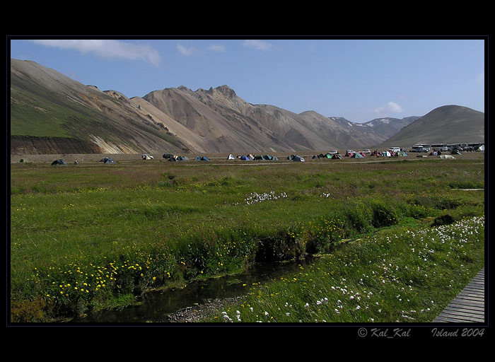 Landmannalaugar - camp