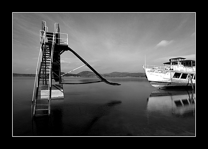 Smutný podzim na Mácháči