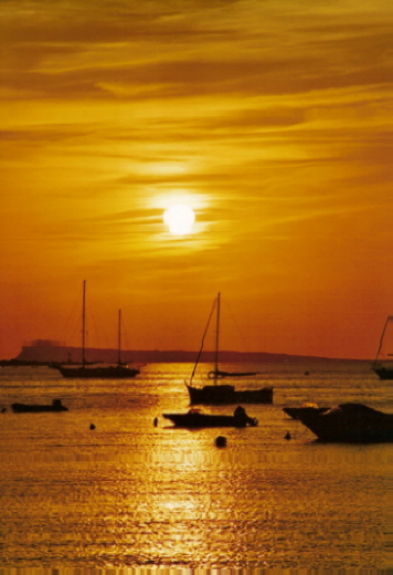 Ibiza - západ slunce