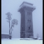 Rozhledna v oblacích