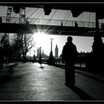 ...a tady je Marta u Westminstru...