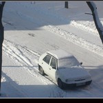 ...auto fotene s okna