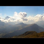 Pohled s Faulhornu, 2600 m.n.m.