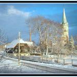 Pohled na zimu z tepla pokoje