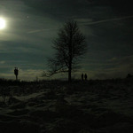 nocí za vánočního úplňku