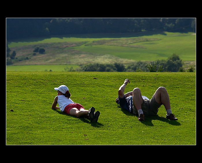 Letní golfová siesta