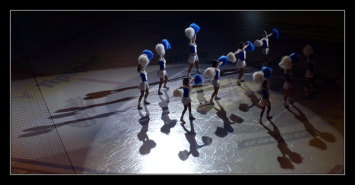 Cheerleaders na ledě