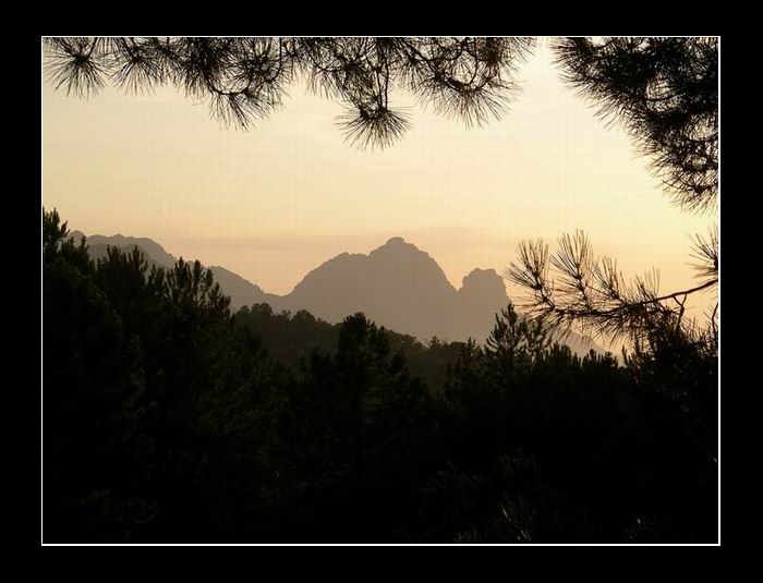 misty mountains......