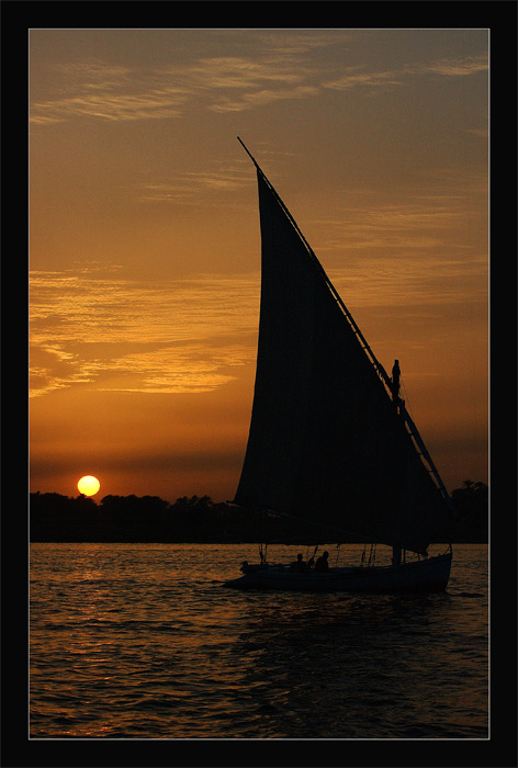 <B>EGYPT-ZÁPAD SLUNCE NA NILU ll<hR>
