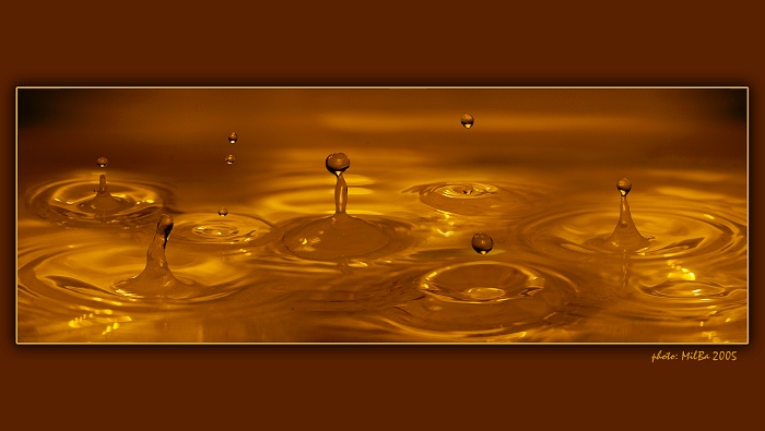 kap, kap, kap, kap...