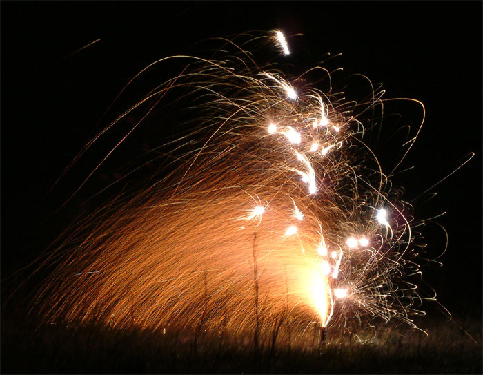 zkus sfouknout sopku