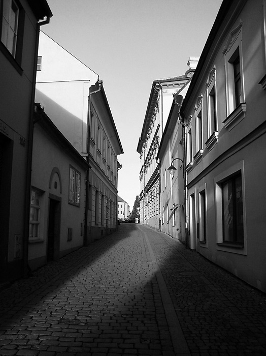 ulička ve starém městě