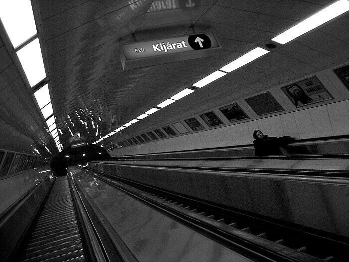 Three ghosts waiting (exit exit...)