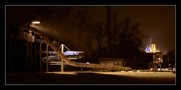 Opuštěné koupaliště