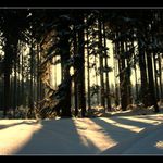 Západ slunce nad Javorníkem 2