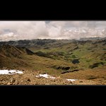 Cestou ze sestupu z Pico Tunari 5135 m n.m. (Bolivie, Andy)