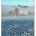 kláštor v Králikoch -Jesenníky-ranná hmla"mlha"