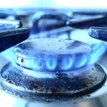 Stove flame