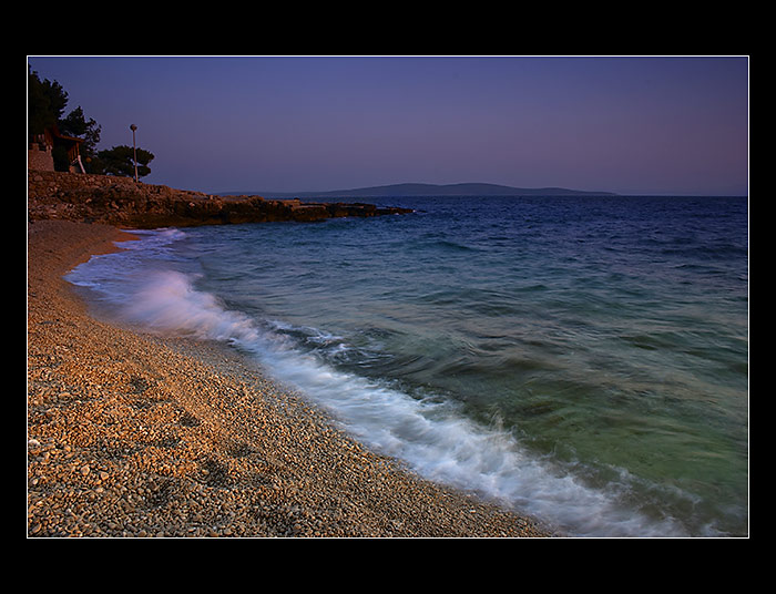 Podvečer na pláži - HVAR