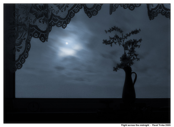 Flight across the midnight