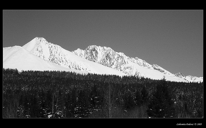 Tatry v zime treskucej II