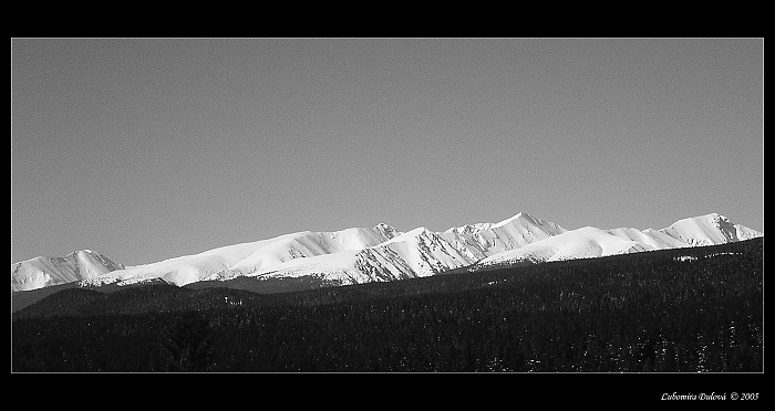Tatry v zime treskucej III