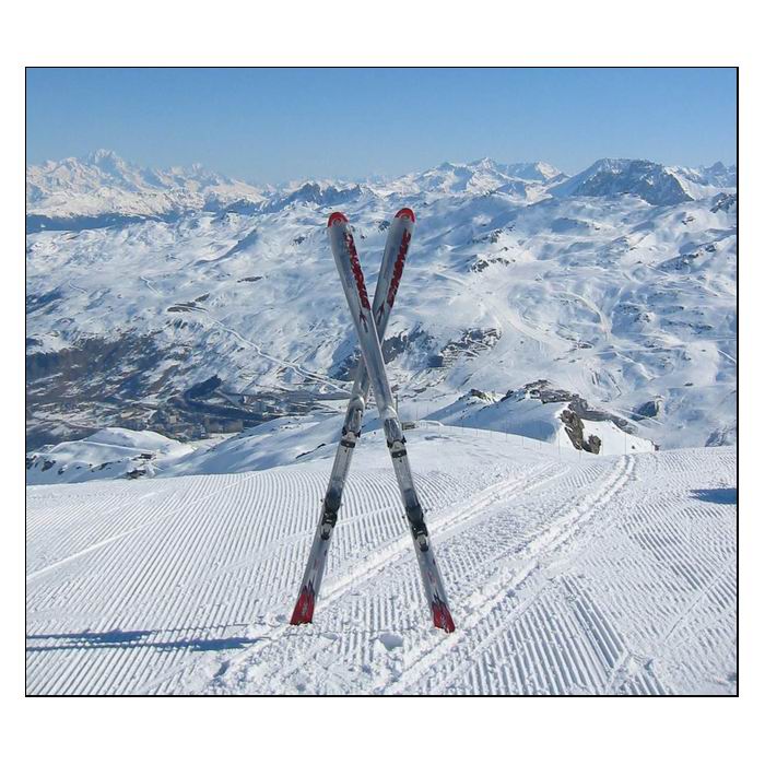 first skier.....