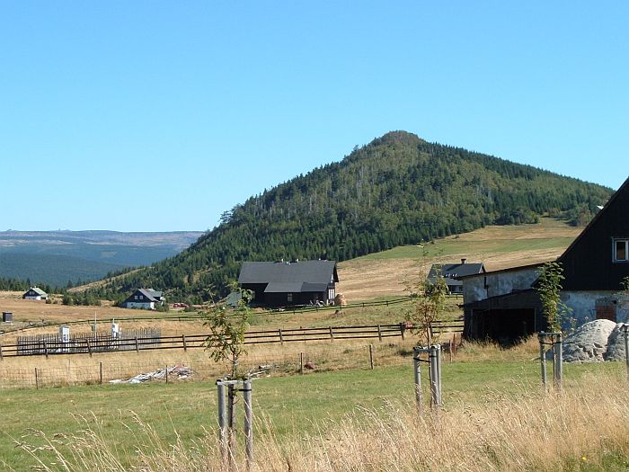 Jizerské hory- hora Bukovec, vlevé části Krkonoše