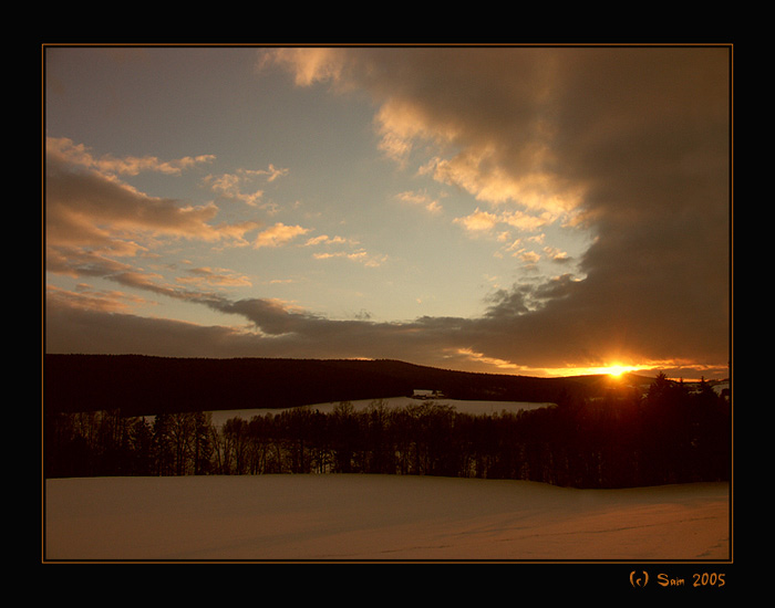 Winter Sunset