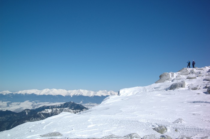 Pohled  na Vysoké Tatry