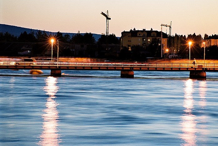 Omiš (HR) - Ústí řeky Cetiny