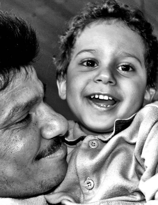 ...father and son...